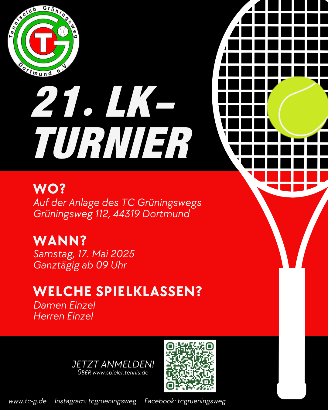 Flyer 21. LK Turnier